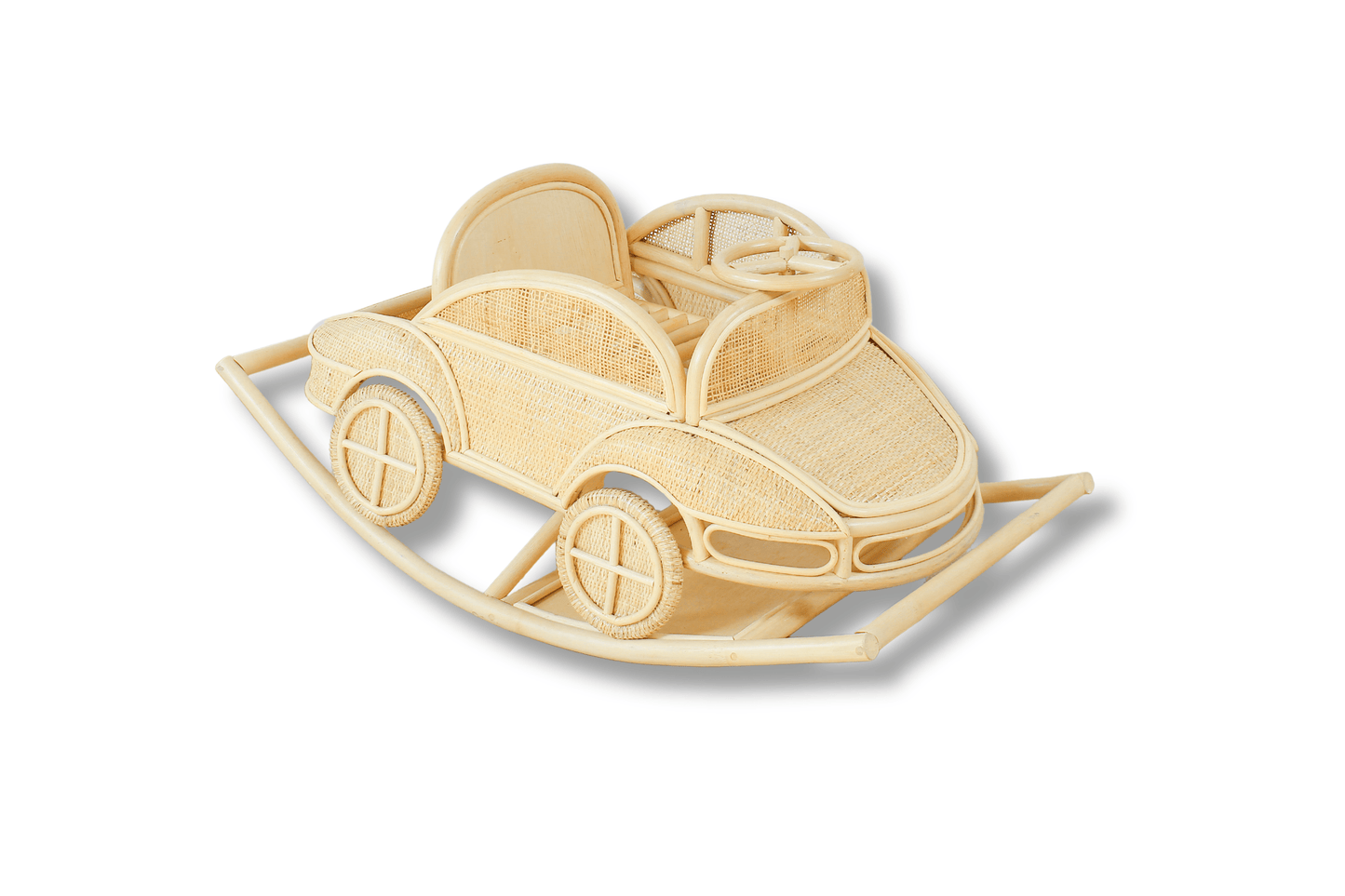 Classic Cruiser Rattan Rocking Car