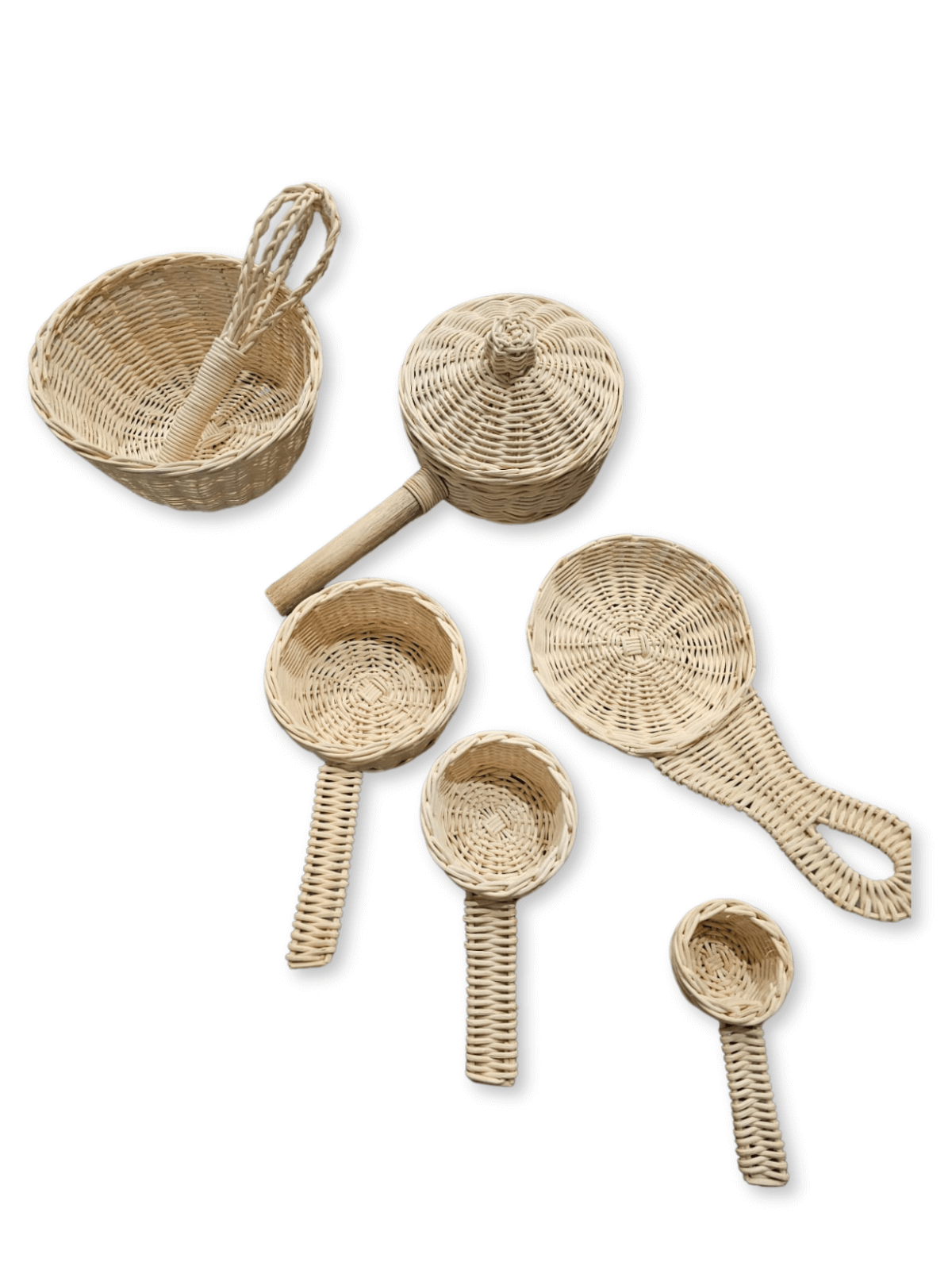 Little Chef Rattan Kitchen Play Set