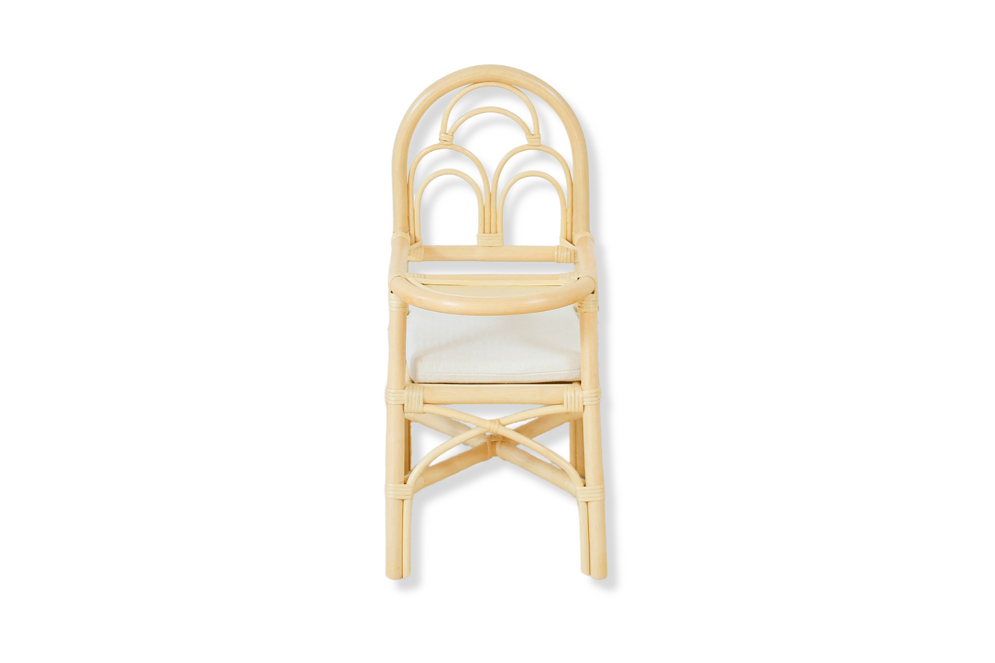 Sweet Moments Rattan Doll High Chair Lullaby Rattan